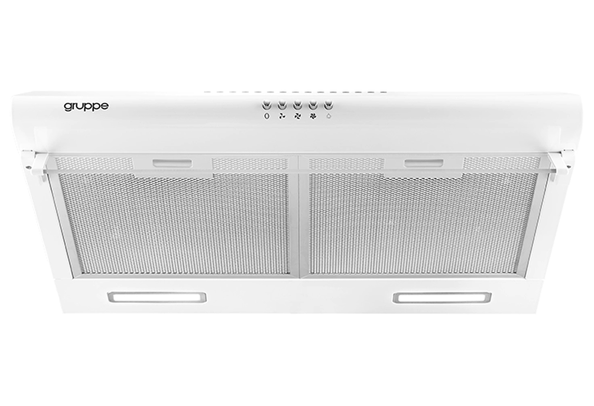 Απεικονίζεται ο απορροφητήρας από κάτω.